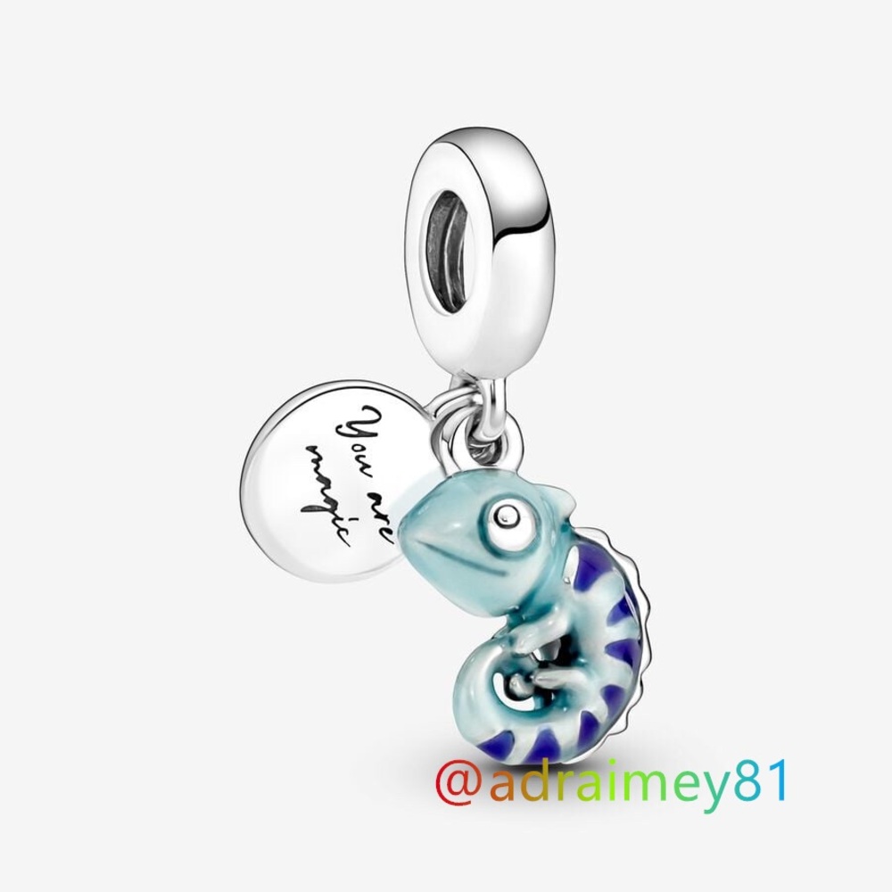 New Pandora Colour-changing Chameleon Dangle Charm
